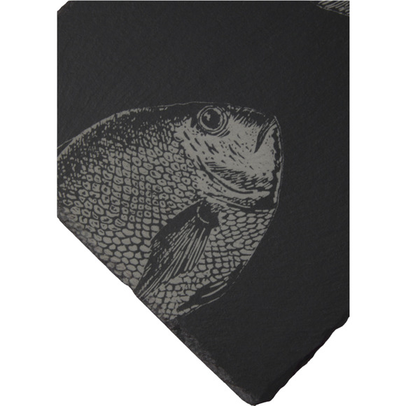 Fish Cutting Board with etched Snapper - Picture 2 of 3